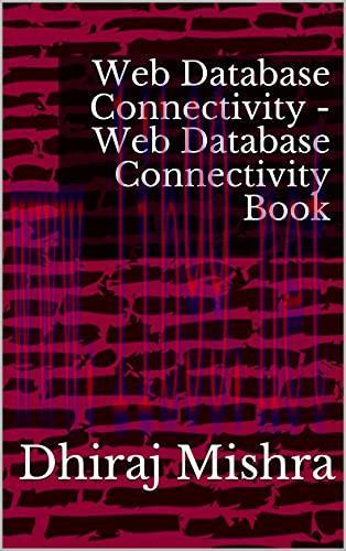 [FOX-Ebook]Web Database Connectivity - Web Database Connectivity Book