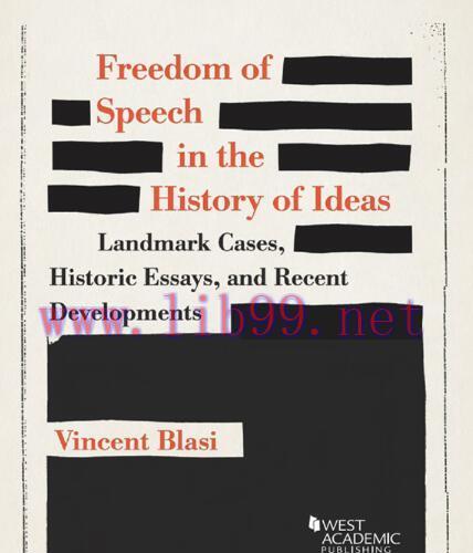 [PDF]Blasi’s Freedom of Speech in the History of Ideas
