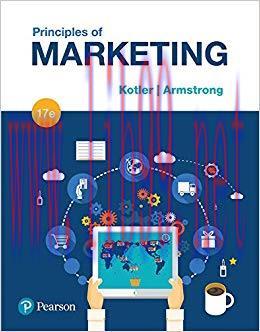 Principles of Marketing 17th Edition,