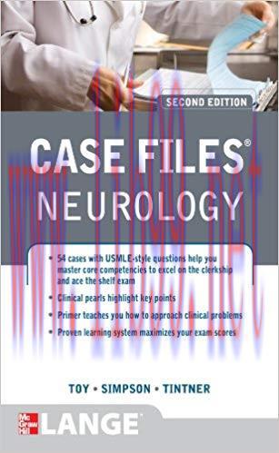 (PDF)Case Files Neurology, Second Edition (LANGE Case Files) 2nd Edition