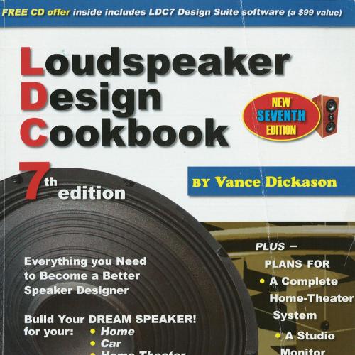 Loudspeaker Design Cookbook, 7th edition