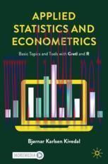 [PDF]Applied Statistics and Econometrics: Basic Topics and Tools with Gretl and R