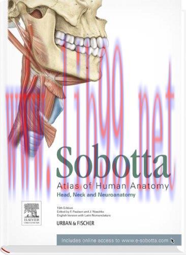 [AME]Sobotta Atlas of Human Anatomy, Vol. 3, 15th Edition, English/Latin: Head, Neck and Neuroa...