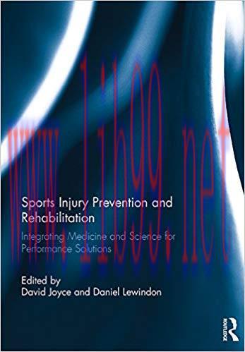 (PDF)Sports Injury Prevention and Rehabilitation: Integrating Medicine and Science for Performa...