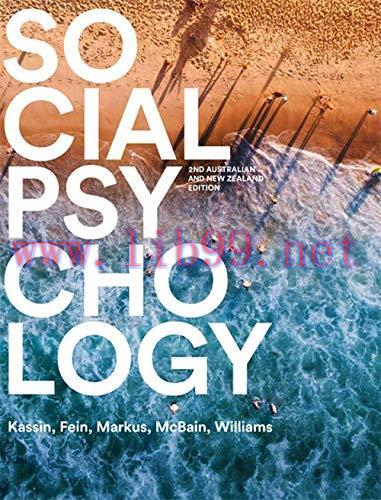 [AME]Social Psychology Australian & New Zealand Edition (Original PDF)
