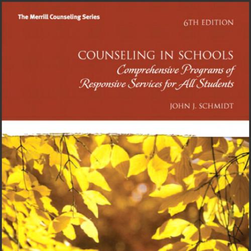 (PPT)Counseling in Schools Comprehensive Programs of Responsive Services for All Students, 6th ...