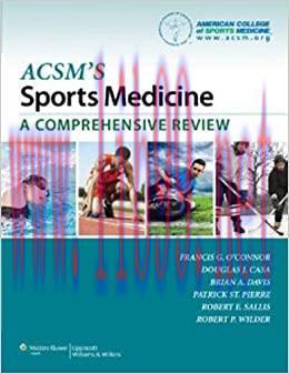 (PDF)ACSM&rsquo;s Sports Medicine: A Comprehensive Review