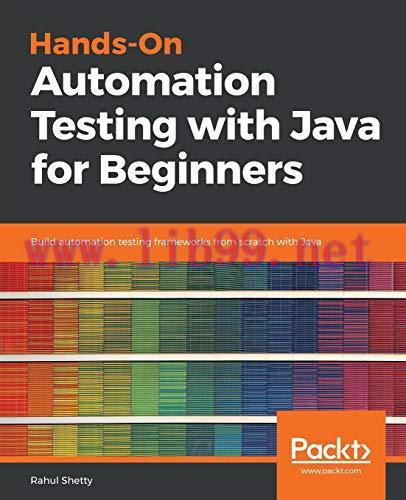 [FOX-Ebook]Hands-On Automation Testing with Java for Beginners