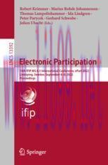 [PDF]Electronic Participation: 14th IFIP WG 8.5 International Conference, ePart 2022, Link&ouml;ping...