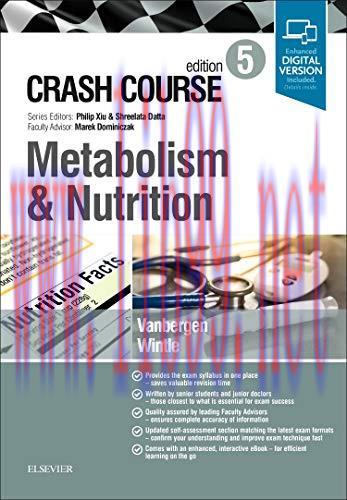[AME]Crash Course Metabolism and Nutrition, 5th Edition (ORIGINAL PDF from_ Publisher)