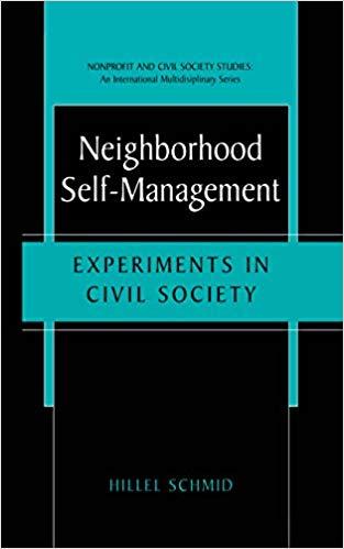 (PDF)Neighborhood Self-Management Experiments in Civil Society (Nonprofit and Civil Society Stu...