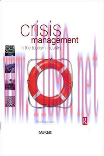 (PDF)Crisis Management in the Tourism Industry 2nd Edition