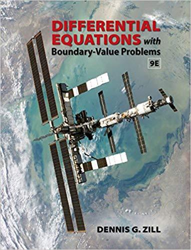 Differential Equations with Boundary-Value Problems 9th Edition [Dennis G. Zill]