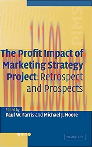(PDF)The Profit Impact of Marketing Strategy Project: Retrospect and Prospects