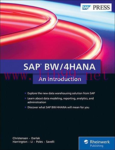 [FOX-Ebook]SAP BW/4HANA: An Introduction