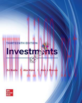[PDF]ISE Ebook Investments 13th Edition [ZVI BODIE]