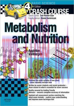 [AME]Crash Course: Metabolism and Nutrition, 4th Edition (ORIGINAL PDF from_ Publisher)