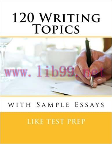 (PDF)120 Writing Topics with Sample Essays