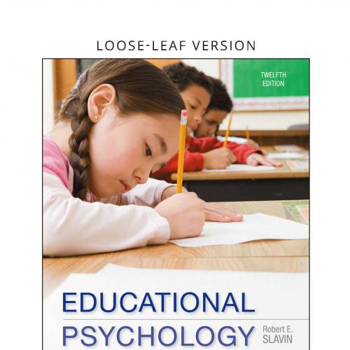 Educational Psychology-Theory and Practice