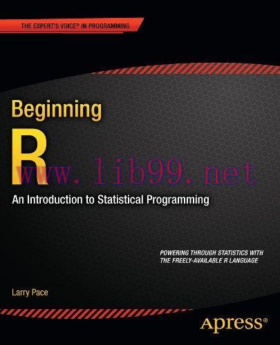 [FOX-Ebook]Beginning R: An Introduction to Statistical Programming
