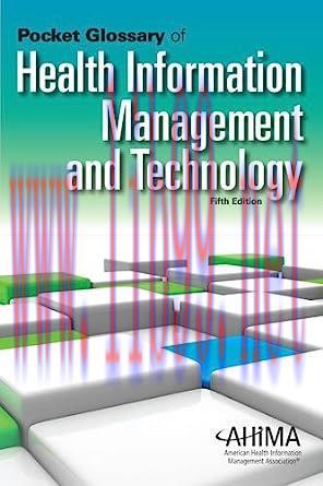 [AME]Pocket Glossary of Health Information Management and Technology, 5th Edition (EPUB)