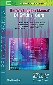 (PDF)The Washington Manual of Critical Care 3rd Edition