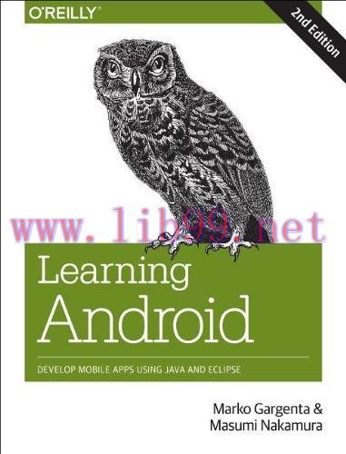 [FOX-Ebook]Learning Android, 2nd Edition