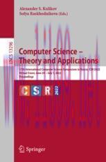 [PDF]Computer Science &ndash; Theory and Applications: 17th International Computer Science Symposium ...