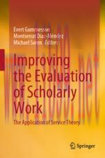 [PDF]Improving the Evaluation of Scholarly Work: The Application of Service Theory