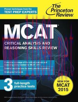 [AME]MCAT Critical Analysis and Reasoning Skills Review: New for MCAT 2015 (EPUB)