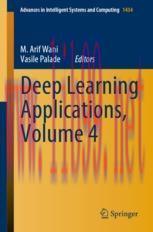 [PDF]Deep Learning Applications, Volume 4