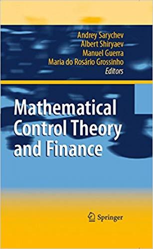 (PDF)Mathematical Control Theory and Finance 2008 Edition