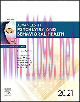 [AME]Advances in Psychiatry and Behavioral Heath, 2021 (Volume 1-1) (Advances, Volume 1-1) (Ori...
