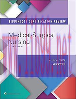 (PDF)Lippincott Certification Review: Medical-Surgical Nursing 6th Edition
