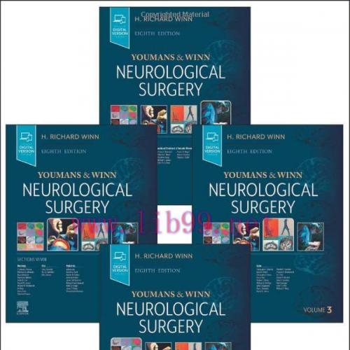 [AME]Youmans and Winn Neurological Surgery: 4 &ndash; Volume Set, 8th Edition (Youmans Neurological S...