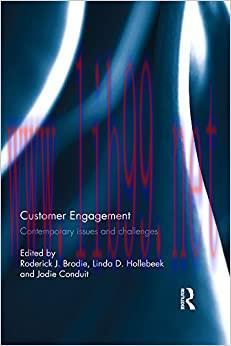 (PDF)Customer Engagement: Contemporary issues and challenges