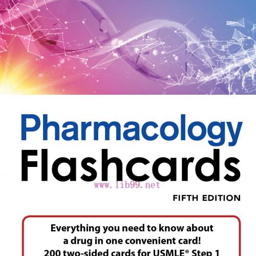 [AME]LANGE Pharmacology Flash Cards, 5th Edition (Original PDF)