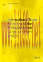 [PDF]International Trade Relations of the European Union: A Legal and Policy Analysis