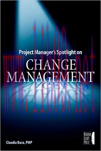 (PDF)Project Manager&rsquo;s Spotlight on Change Management 1st Edition