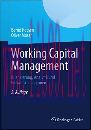 (PDF)Working Capital Management: Bilanzierung, Analytik und Einkaufsmanagement (German Edition)...