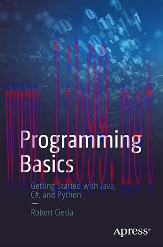 [FOX-Ebook]Programming Basics: Getting Started with Java, C#, and Python
