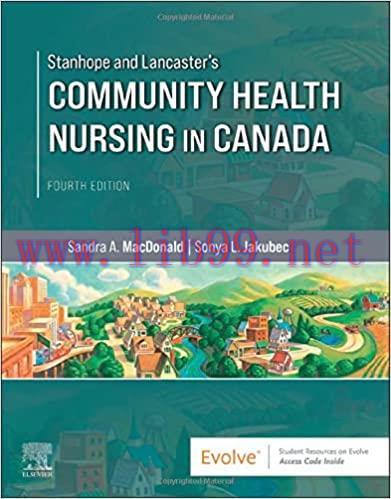 [AME]Stanhope and Lancaster&rsquo;s Community Health Nursing in Canada, 4th Edition (Original PDF)