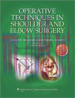 [AME]Operative Techniques in Shoulder and Elbow Surgery (ORIGINAL PDF from_ Publisher)