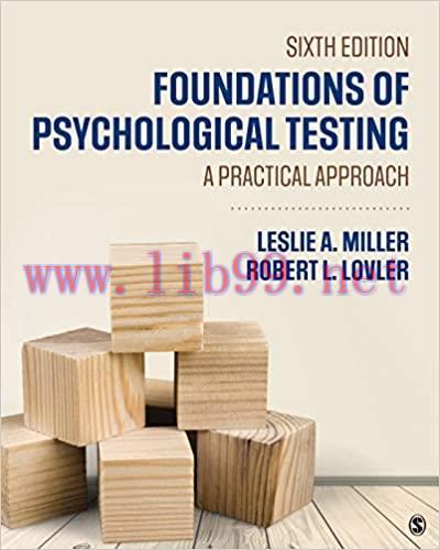 (PDF)Foundations of Psychological Testing: A Practical Approach