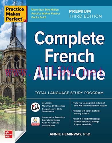 [FOX-Ebook]Practice Makes Perfect: Complete French All-in-One, Premium 3rd Edition