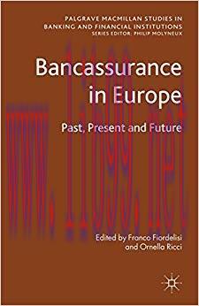 (PDF)Bancassurance in Europe: Past, Present and Future (Palgrave Macmillan Studies in Banking a...