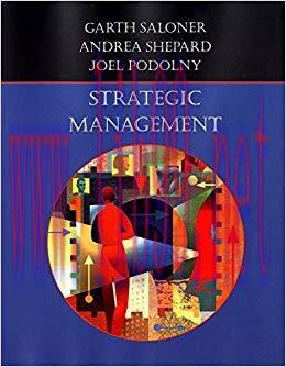 (PDF)Strategic Management 1st Edition