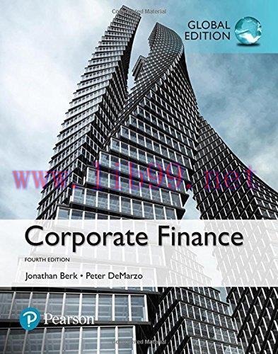 [FOX-Ebook]Corporate Finance, Global Edition, 4th Edition