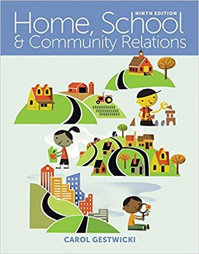 (Test Bank)Home, School, and Community Relations , 9th Edition Carol Gestwicki.zip