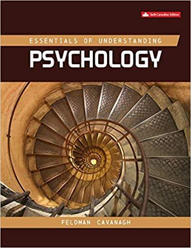 Essentials Of Understanding Psychology 6th Canadian Edition [Robert S. Feldman]